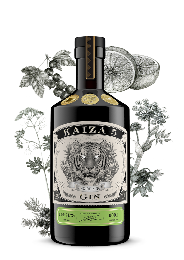 Kaiza 5 Gin 43%, ORIGINAL